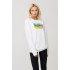 Свитшот женский oversize /no flis/