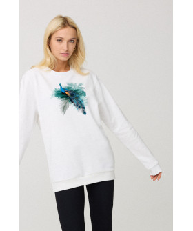 Свитшот женский oversize /no flis/ 