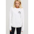 Свитшот женский oversize /no flis/ 
