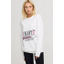 Свитшот женский oversize /no flis/