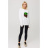 Свитшот женский oversize /no flis/ 