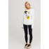 Свитшот женский oversize /no flis/ 