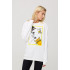 Свитшот женский oversize /no flis/