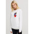 Свитшот женский oversize /no flis/