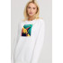 Світшот жіночий oversize /no flis/
