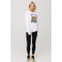 Свитшот женский oversize /no flis/ 