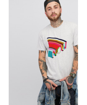 Men's T-shirt gray YAPPI