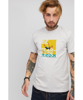 Men's T-shirt gray YAPPI
