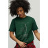 Men's green T-shirt with YAPPI print