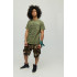Men's military T-shirt with YAPPI print