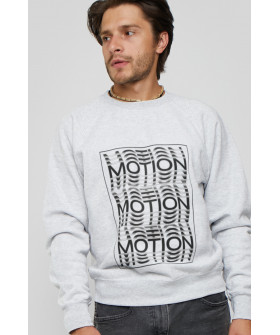 Свитшот YAPPI мужской серый "Motion"