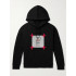 Hoodie for men YAPPI black with fleece