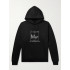 Hoodie for men YAPPI black with fleece
