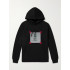 Hoodie for men YAPPI black with fleece