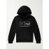 Hoodie for men YAPPI black with fleece