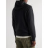 Hoodie for men YAPPI black with fleece