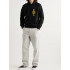 Hoodie for men YAPPI black with fleece