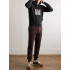 Hoodie for men YAPPI black with fleece