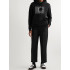Hoodie for men YAPPI black with fleece