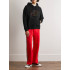 Hoodie for men YAPPI black with fleece
