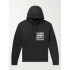 Hoodie for men YAPPI black with fleece