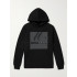 Hoodie for men YAPPI black with fleece