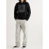 Hoodie for men YAPPI black with fleece