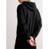 Hoodie for men YAPPI black with fleece
