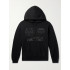 Hoodie for men YAPPI black with fleece