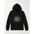 Hoodie for men YAPPI black with fleece