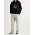 Hoodie for men YAPPI black with fleece