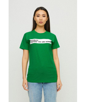 Boyfriend T-shirt / air print /