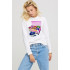 Women's sweatshirt basic /no flis/