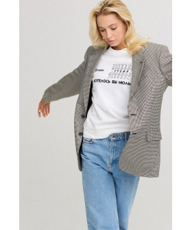 Women's sweatshirt basic /no flis/ 