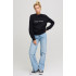 Свитшот женский oversize /no flis/ 
