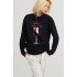 Свитшот женский oversize /no flis/