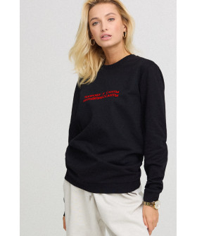 Свитшот женский oversize /no flis/ 