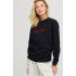 Свитшот женский oversize /no flis/ 