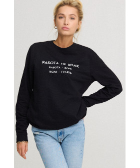 Світшот жіночий oversize  /no flis/ 