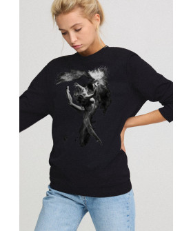 Світшот жіночий oversize  /no flis/ 