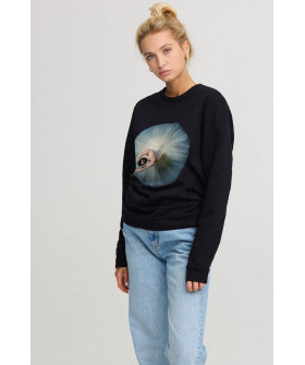 Свитшот женский oversize /no flis/ 