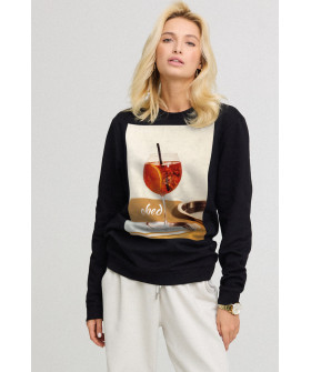 Світшот жіночий oversize  /no flis/ 