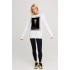 Світшот жіночий oversize  /no flis/ 