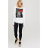 Свитшот женский oversize /no flis/ 