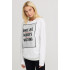 Свитшот женский oversize /no flis/