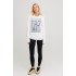 Свитшот женский oversize /no flis/ 