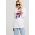 Світшот жіночий oversize /no flis/