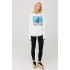 Свитшот женский oversize /no flis/ 