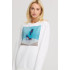 Свитшот женский oversize /no flis/