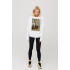 Свитшот женский oversize /no flis/ 